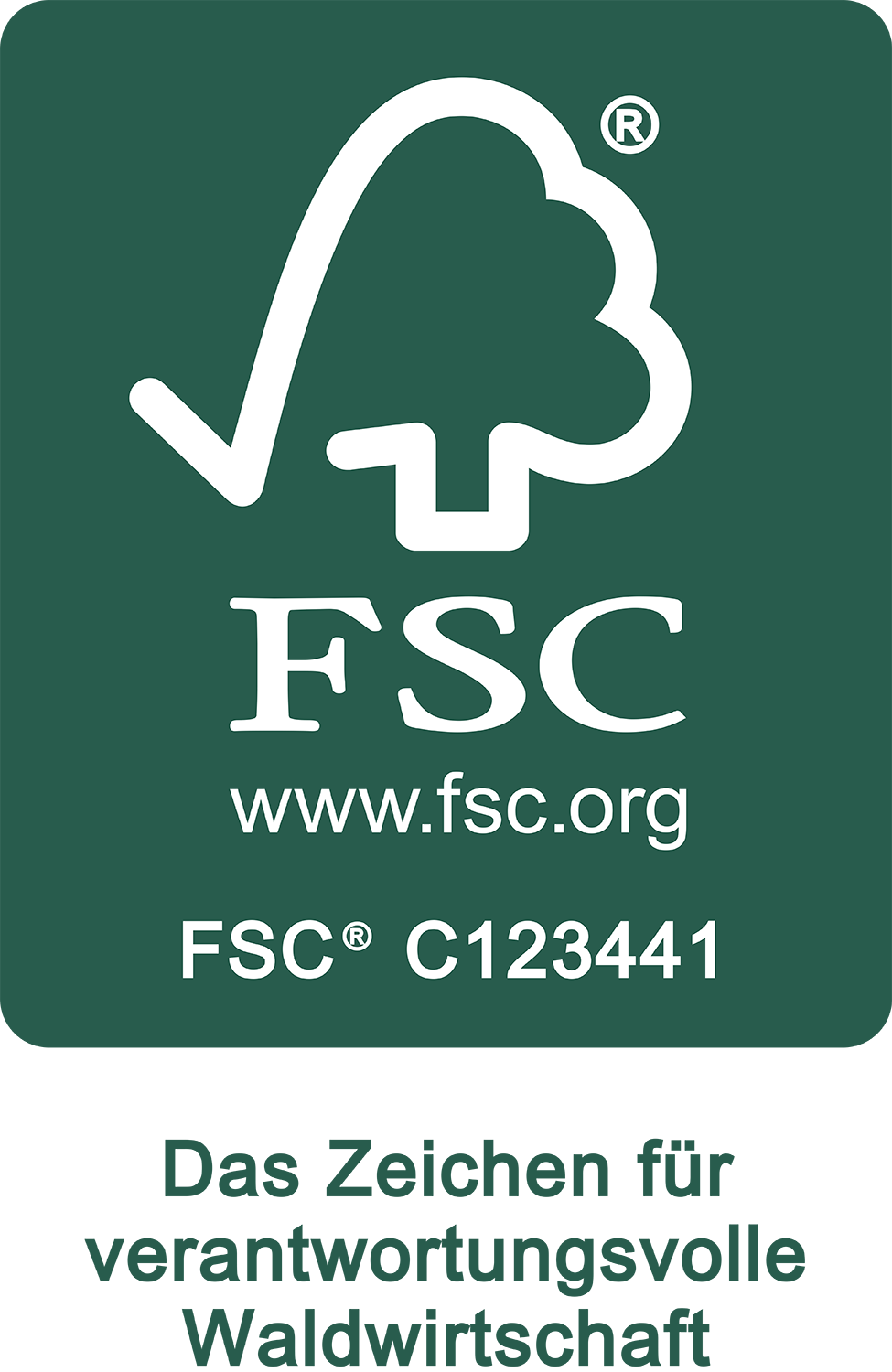 FSC Logo Grün Standard